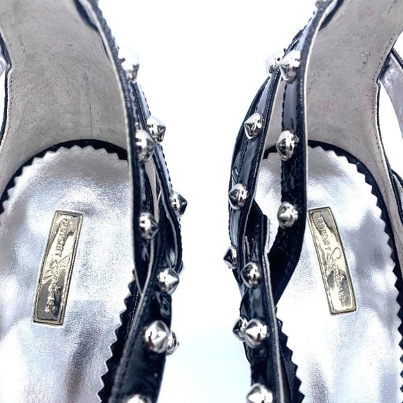 Report Signature Black Patent Heels M100 Masonic Blk MSRP $269!! SIZE - 10 - Picture 5 of 8